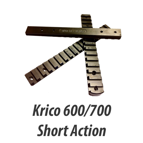 KRICO 600/700 SA - montage skinne - Picatinny/Stanag Rail 